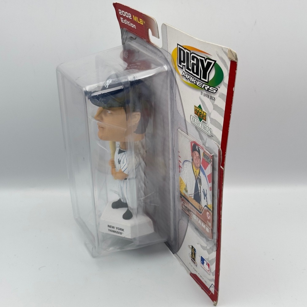 Upper Deck 2002 PlayMakers Jason Giambi New York Yankees Bobblehead‎ Card Sealed - Picture 7 of 8